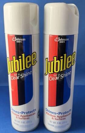 Sc Johnson Wax 046500004216 2 Vintage Jubilee Clear Shine Kitchen Appliance Polish And Surface Nos
