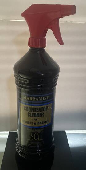 Sci 790027001103 Used Marbamist Countertop Spray Cleaner 32oz 1 Quart Marble And Granite Stone