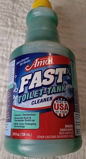 Science Solutions 717789438770 Professor Amosft Fast Toilet / Tank Cleaner 24oz