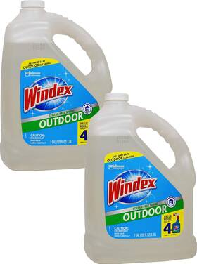 00300 Scjohnson Helen Johnson Set Of 2 Gallons - Outdoor Window Cleaner Streak-free Shine P