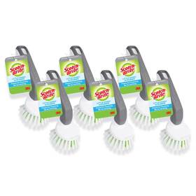 Scotch-brite 051141401201 Little Handy Scrubber Brush Small And Versatile Cleaning Tool With Long Last Inch