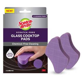 Scotch-brite 638060276525 Scratch-free Glass Cooktop Pads Chemical-free Cleaning 2