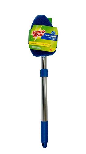 B002ylx690 Scotch-brite 885318743654 Shower And Bath Pk 1 Scrubber Total Count Pack Of Blue