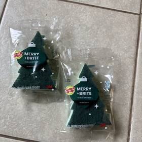 Hd1-h24 Scotch-brite 2 X - 1 Pack Merry Heavy Duty Scrub Sponge Green