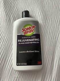 Scotch-brite Scratch-free Rejuvenating Glass Cooktop Polish 12 Oz Lot Of 4
