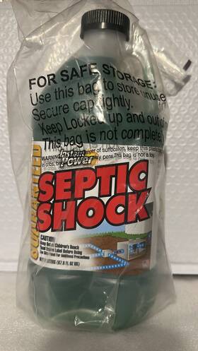 306189-stx Scotch Corp. Instant Power Septic Shock Tank Treatment Drain Cleaner Liquid Clog Re