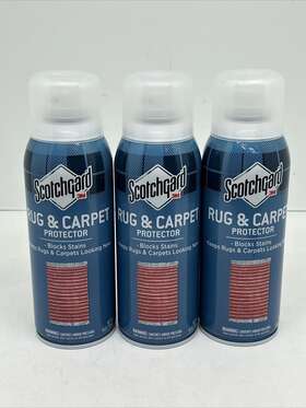 M5749 Scotchgard 3m Blocks Stains Fabric Protector Rug Carpet Cleaner Lot Of 3