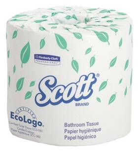 550-sheet Scott 04460-80 Bathroom Tissue 2-ply Roll 80-pk. -