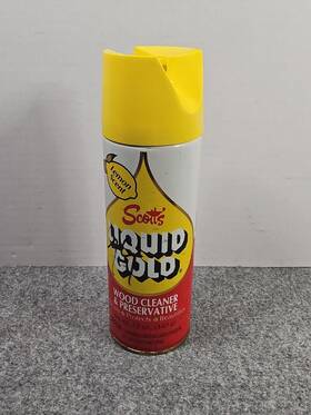 Scott S Liquid Gold 011124110148 Rare Vintage 12 Oz Lemon Scent Wood Cleaner Preservative