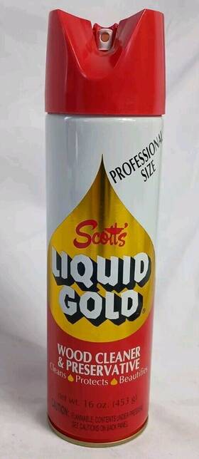 Scotts Liquid Gold 011124103164 Aerosol Spray Wood Cleaner And Preservative Professional Size