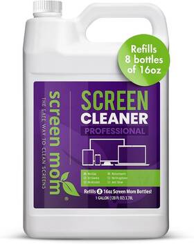 Screen Mom 860004090403 Cleaner Refill With Dispensing Tap 1-gallon For Cle