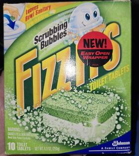 Scrubbing Bubbles 025700213284 Fizz-its Toilet Bowl Cleaning 9 Tablets Fresh Citrus