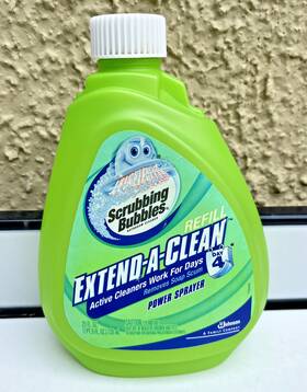 Scrubbing Bubbles 025700703242 Extend-a-clean Power Sprayer Cleaner Refill 25 Fl Oz