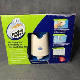 520488 Scrubbing Bubbles Automatic Shower Cleaner Sprayer Kit With 2 Refills And Caddy Nos