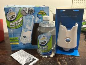 708494 Scrubbing Bubbles New Automatic Shower Cleaner Starter Kit Dual Sprayer