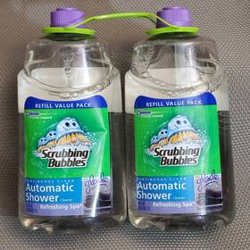 742890 Scrubbing Bubbles 2 Automatic Shower Cleaner Refills 34 Oz Refreshing Spa