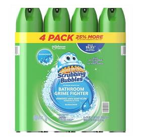 980209847 Scrubbing Bubbles Bathroom Cleaner Rainshower 25 Oz. - Choose Count 4/8/12ct