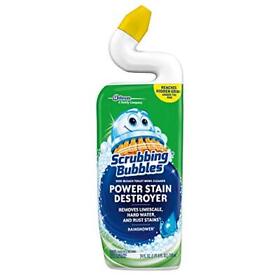 Scrubbing Bubbles Toilet Bowl Cleaner And Power Stain Destroyer Removes Limesca