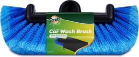 315-254 Scrubit 12 Inch Car Wash Brush With Soft Bristles For Truck Boat Deck