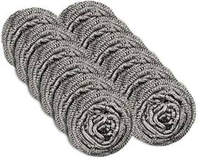 Pp-hkmc14452 Scrubit 12 Pack Stainless Steel Scourers By Scrub It Wool Scrubber Pad Use