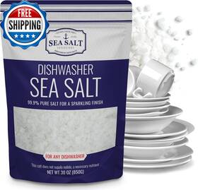 Sea Salt Superstore 445041461428 Dishwasher Natural Water Softener Food Grade Coarse Compatible W