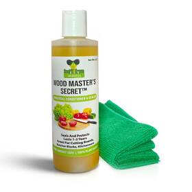Wms8 Seal It Green Wood Masters Secret Non- Food Safe Cutting Board Oil Conditioner And Sealer