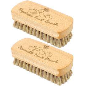 469-6715-l Sepglitter Vegetable Brush 2 Veggie Wash Brushes Potato Cleaning For