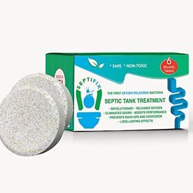 Septifix Septic Tank Treatment Tabs Live Aerobic Bacteria Tablets For Your Sep