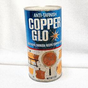 Servas Laboratories 041294404129 Vintage Copper Glo Tarnish Remover Powder Metal Cleaner Phosphorus Free Polish