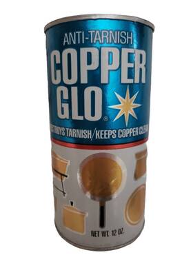 Servas Laboratories 071618404122 Vintage Copper Glo Tarnish Remover Powder Metal Cleaner Rare Htf