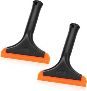 Setsail 445016989971 Small Silicone Window Squeegee 5.9 Inch Car Windshield Blade 2 Pack