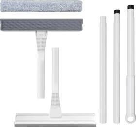 Setsail 445035235240 2x Window Shower Squeegee Cleaner Home Car Glass Wash Wiper Silicone Blade Brush