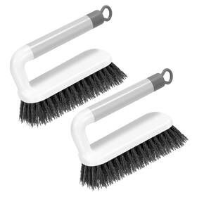 K030 Setsail Scrub Brush Heavy Duty Cleaning Brushes With Handle Comfort Grip Shower Scr