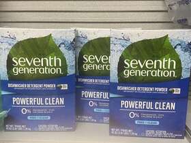 12adp45 Seventh Generation Dishwasher Detergent Powder 45-oz. Box Pack Of 3