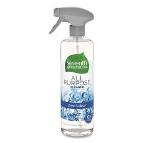 44713ea Seventh Generation Natural All-purpose Cleaner Free And Clear 23 Oz 6/pack