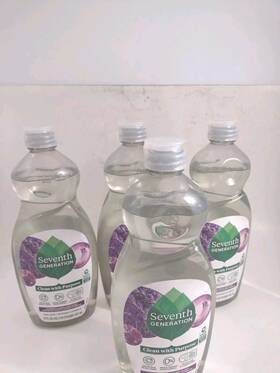 Seventh Generation 732913449828 Lavender Flower And Mint Dish Soap Detergent 19 Fl Oz 4 Ct