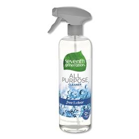 Sev44713ea Seventh Generation All-purpose Cleaner Free And Clear/unscented 23 Oz Trigger
