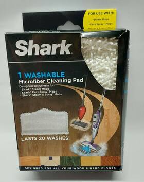 Shark 622356534949 Wood Hard Floor Microfiber Washable Cleaning Pad Sonic Steam Spray Mop 23