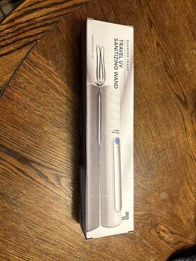 Sharper Image 854761007316 Imagine Travel Sanitizing Wand