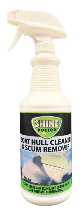 Shine Doctor 680665965779 Boat Hull Cleaner 32 Oz. Removes Stains And Scum Lines On Hulls. Biodegr
