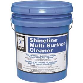 004005 Shineline Multi Surface Cleaner 5 Gallon Mint Scent Multi-surface Green