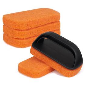 Shinestar 792105587288 Scouring Pad For Blackstone Griddle 6 Pcs Cleaning Kit With Handle Flat