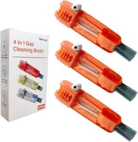 Shrunqi 313050649632 4-in-1 Bottle Cleaning Brush Set Multifunction Silicone Cup Lid Gap Cleaner Ho