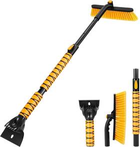 Sf-x92 Shunfeng 44 Inch Ice Scraper Snow Brush 360 Pivoting Extendable Car Truck Suv Foam Grip