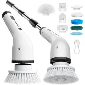 Ipx5 Shuxt 614141601332 Electric Spin Scrubber For Cleaning Cordless Waterproof Shower Bru