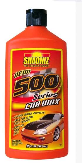 Simoniz 732000018074 Vintage New Unopened 500 Series Easy On And Off Liquid Car Wax 16 Fl. Oz