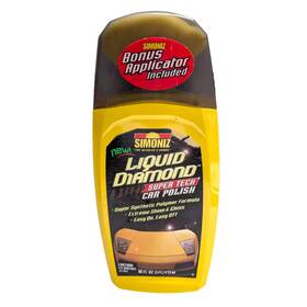 Simoniz 732009406018 Liquid Diamond Super Tech Car Polish 16 Fl Oz Bonus Applicator