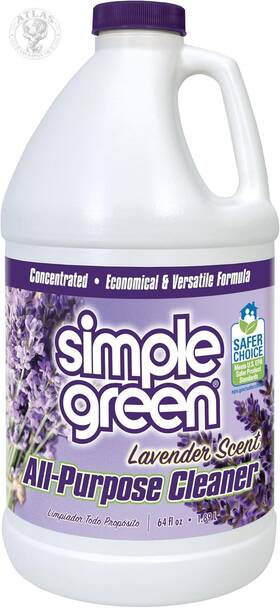 Simple Green 744110136111 All Purpose Cleaner Concentrate Lavender Scent 64 Fl Oz