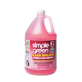 Smp11101 Simple Green Clean Building Bathroom Cleaner Concentrate Unscented 1gal Bottle
