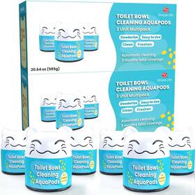 Simple Life 197644783489 Toilet Bowl Cleaner Automatic Long-lasting Tablets Ea